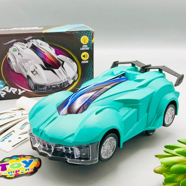 Electric Action Flying Car With Light & Sound